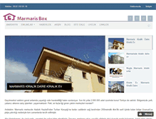 Tablet Screenshot of marmarisbox.com